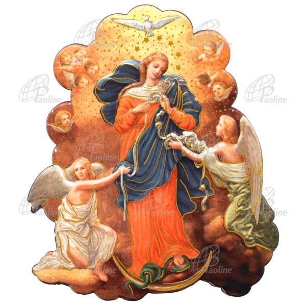 ✞結び目を解く聖母マリアの祈り像① - インテリア小物