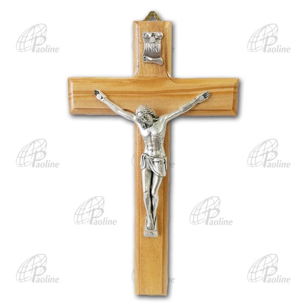 聖霊の木製十字架 35㎜ オリーブ イタリア製 品多く - アクセサリー