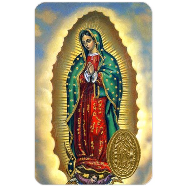 メダイ グアダルーペの聖母 カード ホーリーカード-