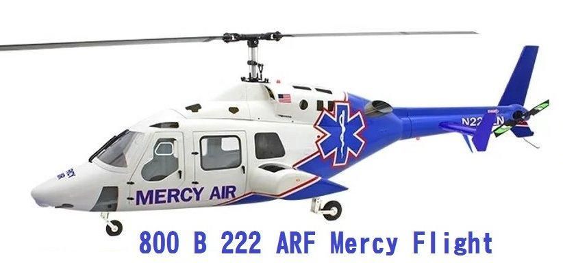 ☆ 800 Super Scale BELL 222 ☆美しい塗装済みボディです。☆美しい