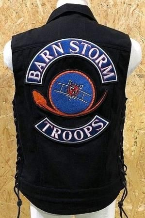 カドヤ　Gベスト　バーンストームトゥルップス 未使用 バーンストームトゥルップス Gベスト インディゴブルー