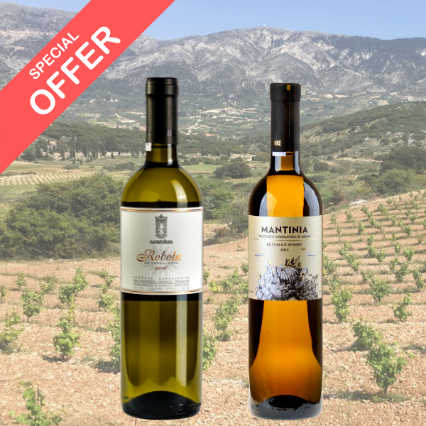 <img class='new_mark_img1' src='https://img.shop-pro.jp/img/new/icons41.gif' style='border:none;display:inline;margin:0px;padding:0px;width:auto;' />★10%OFF★ 島と大地が育む、ギリシャ白ワイン2本セット