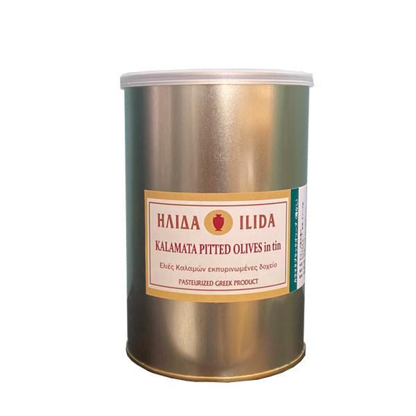 イリダ カラマタ・ブラックオリーブ（種なし） 缶入 950g - ギリシャ