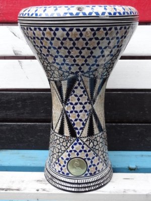 エジプト製 ダラブッカ GAWHARET EL FAN Egyptian Darbuka  GMP22-N2005（JALI分解整備渡し＆音質保証）（打面MITELLOヘッド無料チョイス付） - Darbuka shop JALI （ジャリ  じゃり）ダラブッカ（ダルブッカ）専門店