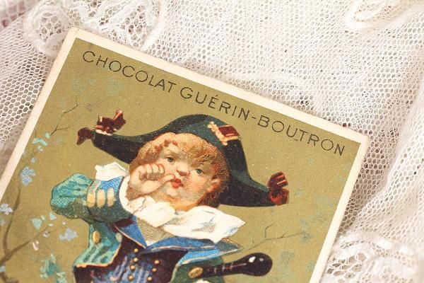 La Récréation アンティーク　クロモカード　少女達6枚セット La Récréation アンティーク クロモカード 少女達6枚セット