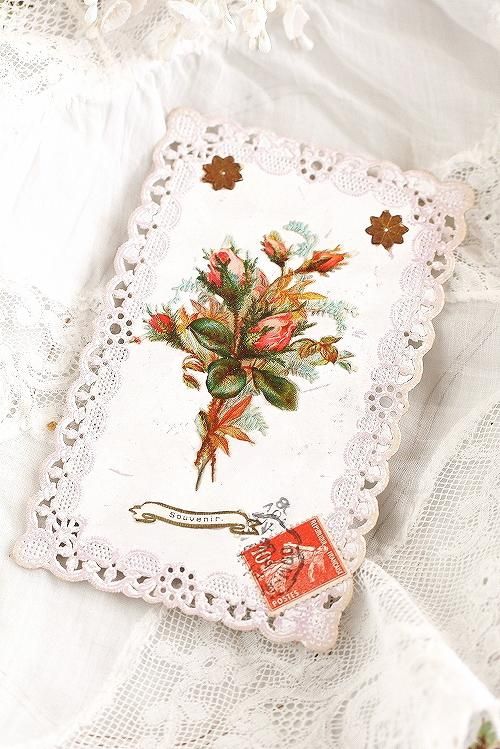 アンティークポストカードローズ44 - アンティークショップWish&