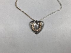 Antique heart Necklace