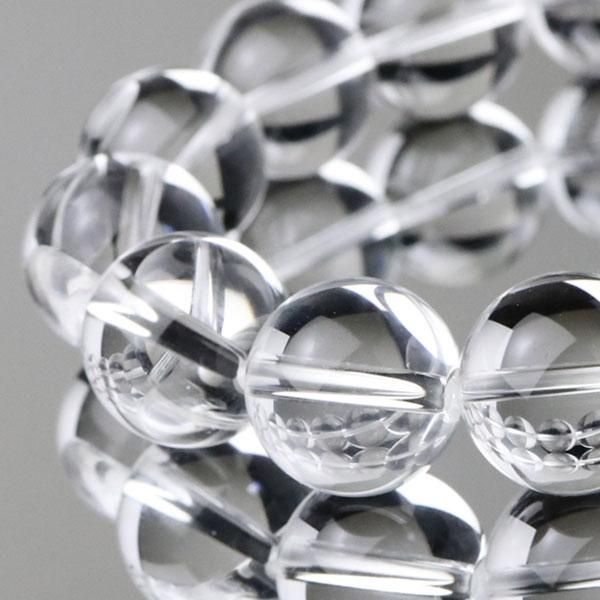 【16cm】ブレスレット【水晶オンリー】 本水晶 ブレスレット 約16mm - 数珠 京念珠 専門店 念珠ドットコム