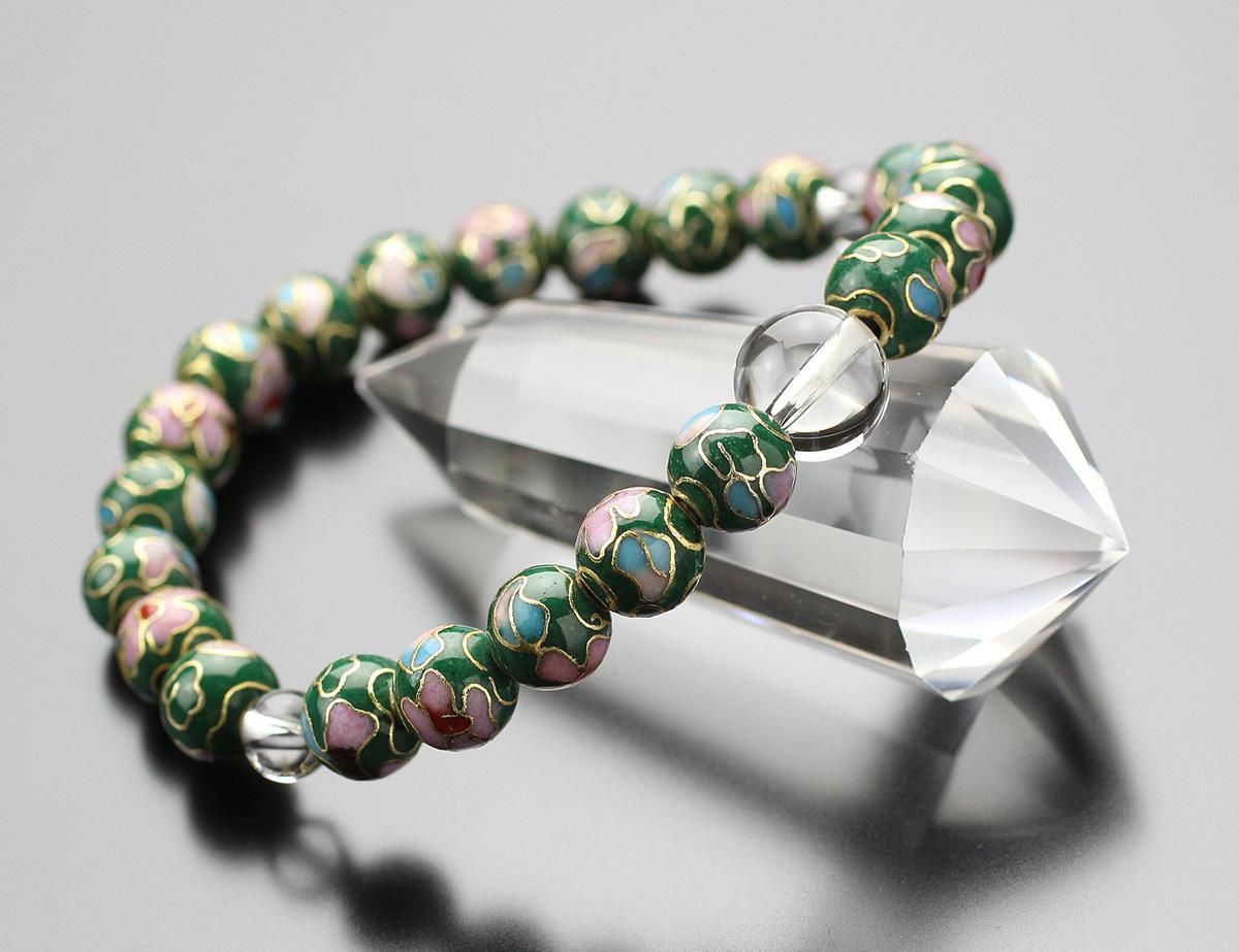 数珠ブレスレット 七宝焼き - 念珠ドットコム
