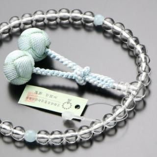 御念珠（本水晶）高品質の天然石使用！ 御念珠（本水晶）高品質の天然石使用！