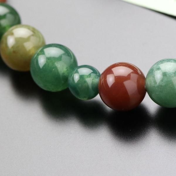 数珠 女性用 五色瑪瑙 正絹梵天房 - 数珠 京念珠 専門店 念珠ドットコム