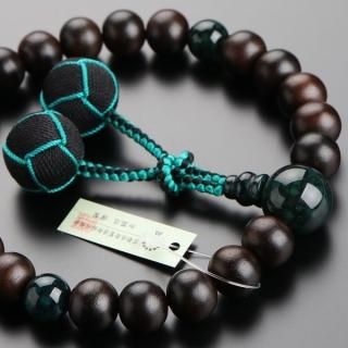 数珠 男性用 縞黒檀 - 数珠 京念珠 専門店 念珠ドットコム 数珠 男性用 縞黒檀 - 数珠 京念珠 専門店 念珠ドットコム