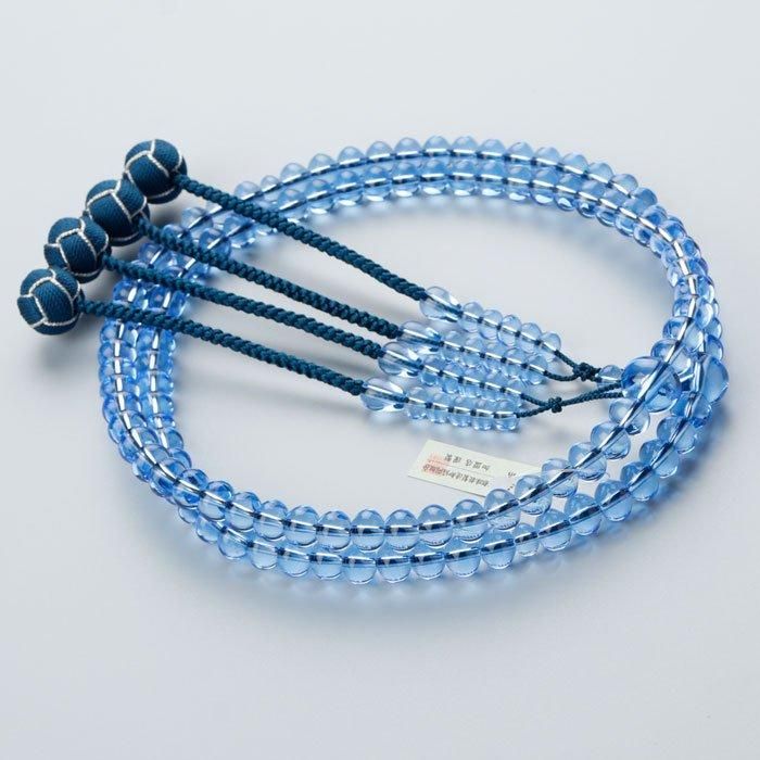 真珠の文鎮 仏壇屋 滝田商店 数珠 真言宗 男性用 沈香(じんこう) みかん玉