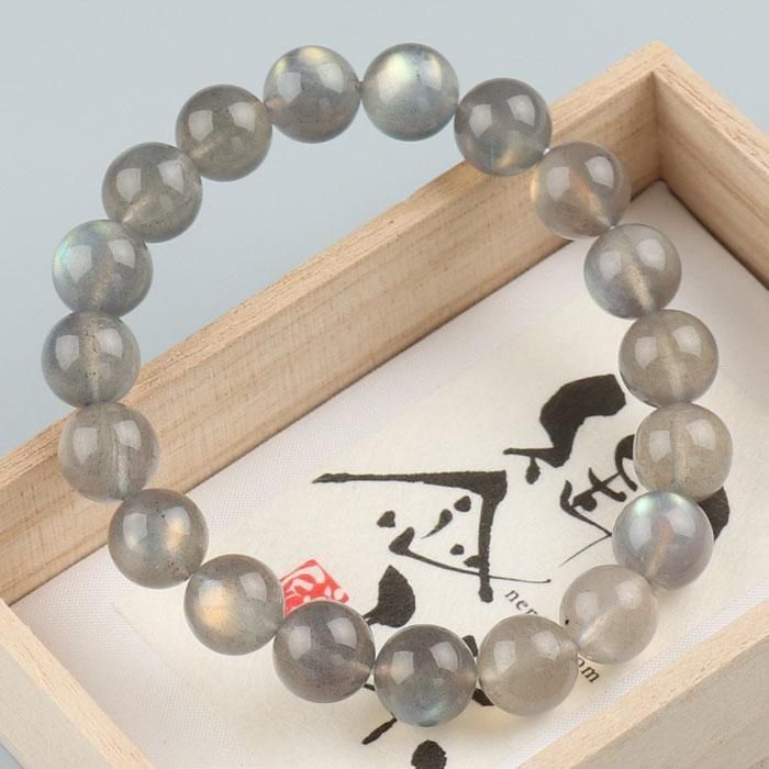 高品質　ラブラドライト　プレート　台座付き　コレクション 高品質]別鉱床マダガスカル産ホワイトラブラドライト