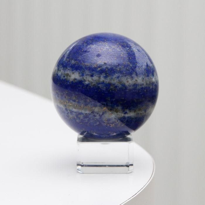 現品お届け！】約47ミリ ラピスラズリ 丸玉 約163グラム スフィア