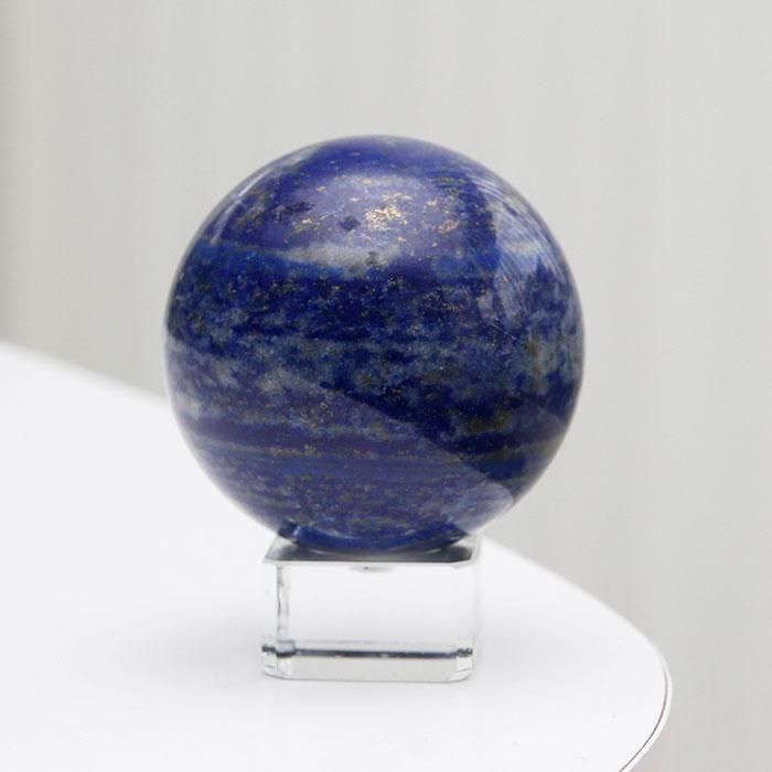 現品お届け！】約49ミリ ラピスラズリ 丸玉 約182グラム スフィア