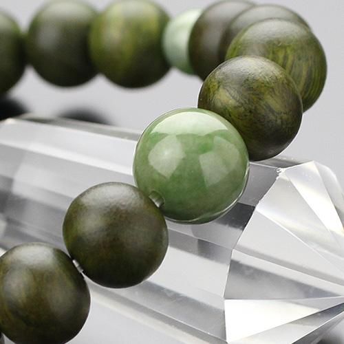 ★Cindy様★専用★珍しい緑色の双観音天珠のブレス ☆Cindy様☆専用☆珍しい緑色の双観音天珠のブレス ブレスレット・