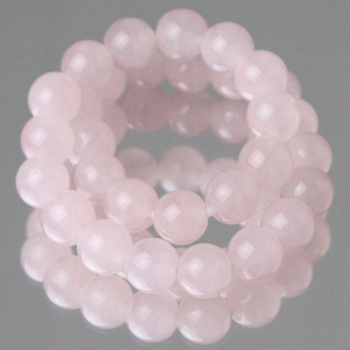 高品質ローズクォーツブレスレット16ミリ 高品質ローズクォーツブレスレット16ミリ