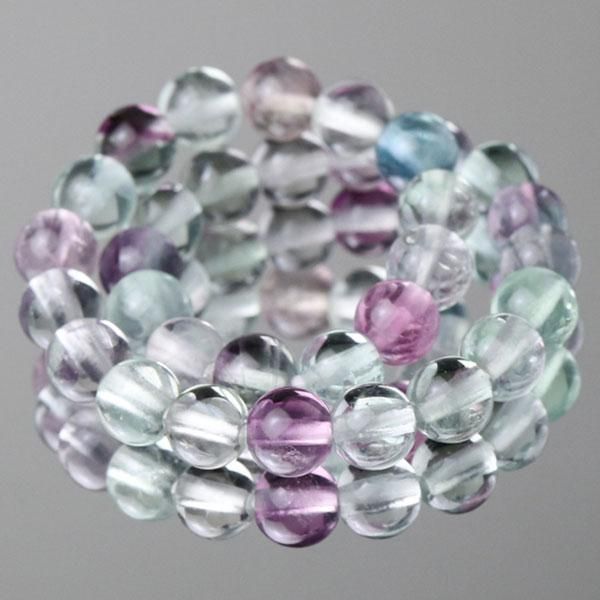 フローライト ブレスレット 約6mm - 数珠 京念珠 専門店 念珠