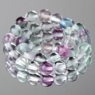 フローライト　ブレスレット フローライト ブレスレット 約8mm - 数珠 京念珠 専門店 念珠
