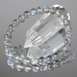 数珠ブレスレット 約7ミリ 5A´ ラブラドライト 107070024 送料無料