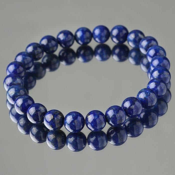 ラピスラズリ ブレスレット 約8mm 3A ストレート 108080013 送料無料