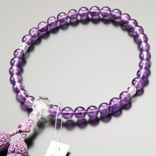 数珠 女性用 紫水晶 - 数珠 京念珠 専門店 念珠ドットコム