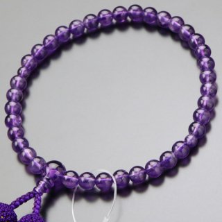 数珠 女性用 紫水晶 - 数珠 京念珠 専門店 念珠ドットコム