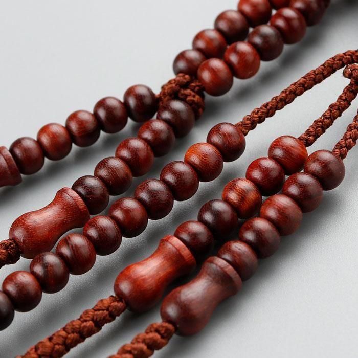 MH USK如意蓮花天珠　茶　8-211 健康・浄化・厄除け】 水蓮花天珠 天地編みブレスレット - 石川県金沢