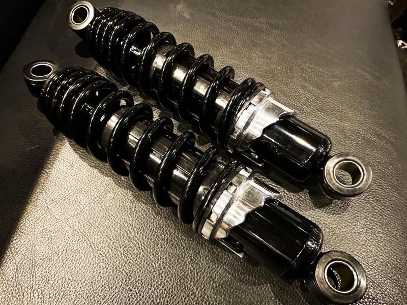 エストレヤ　BOAT RAP ショートサスペンション エストレヤ ローダウン三点セット - W650,W400等のカスタムショップ