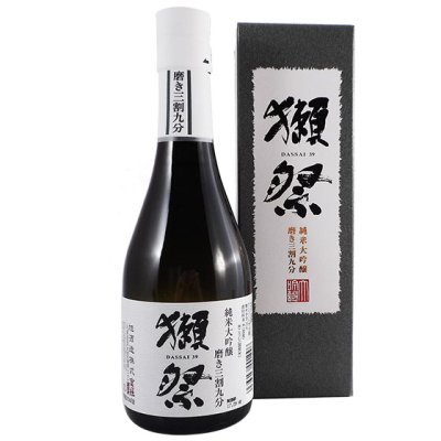 【正規販売店】獺祭 だっさい 純米大吟醸 磨き三割九分 300ml DX箱入り 山口県 旭酒造 日本酒 39 デラックス ミニボトル 小瓶 -  酒楽SHOP