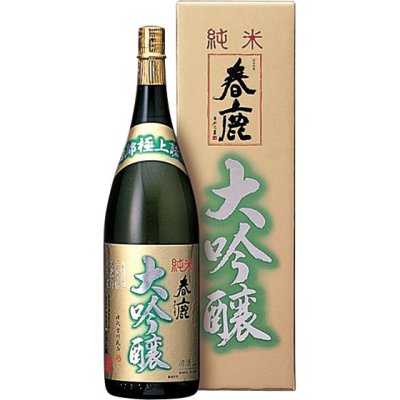 春鹿 純米大吟醸 1800ml 化粧箱入 奈良県 今西清兵衛商店 日本酒 - 酒