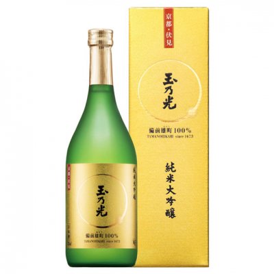 玉乃光 純米大吟醸 備前雄町 100% 720ml 京都府 玉乃光酒造 日本酒