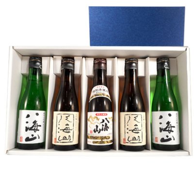 日本酒 飲み比べセット 八海山 純米大吟醸＆大吟醸＆特別本醸造 300ml