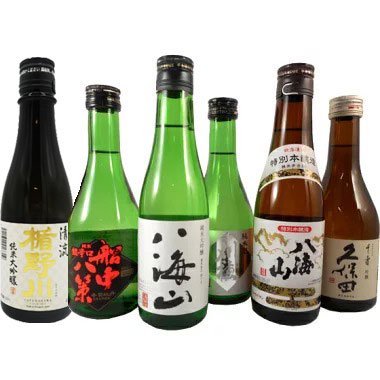 日本酒 飲み比べセット 楯野川、船中八策、八海山 純米大吟醸、八海山 ...