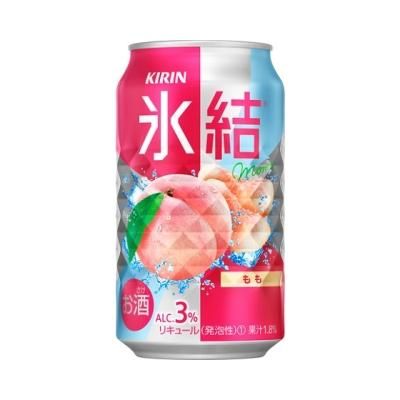 キリン 氷結 もも 350ml 缶 24本 チューハイ ケース販売 - 酒楽ＳＨＯＰ