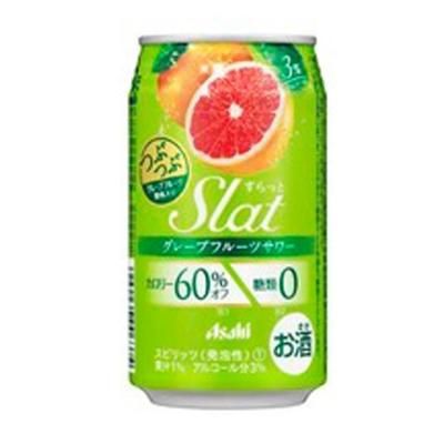オンラインショップ 350ml グレープフルーツサワー Slat アサヒ 24本 チューハイ 缶 チューハイ・カクテル