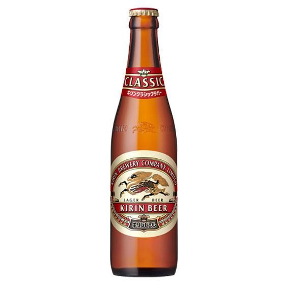 キリン クラシックラガー 小瓶 334ml 30本 ケース販売 P箱