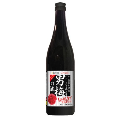 サッポロ 男梅サワーの素 500ml 瓶 リキュール - 酒楽SHOP