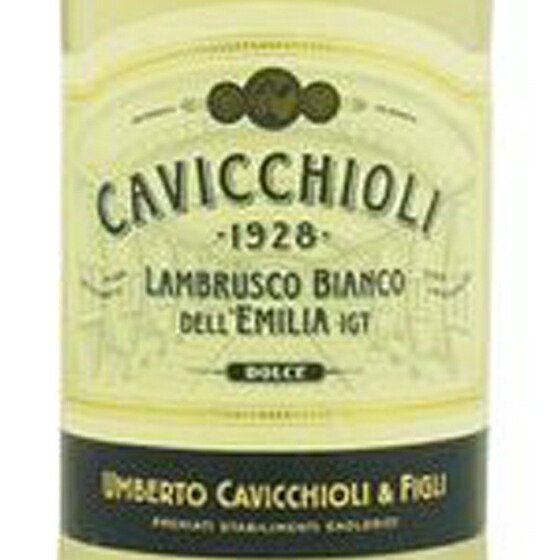 ランブルスコ ビアンコ ドルチェ / カビッキオーリ 白 発泡 甘口 750ml イタリア エミリア・ロマーニャ スパークリングワイン  ヴィンテージ管理しておりません、変わる場合があります - 酒楽ＳＨＯＰ