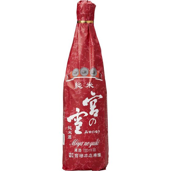 宮の雪 純米酒 720ml 三重県 宮崎本店 日本酒 - 酒楽ＳＨＯＰ