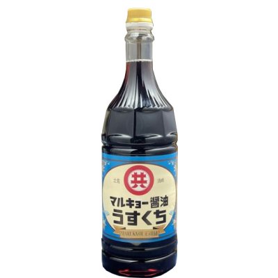 マルキョー醤油 淡口 1800ml ペットボトル 丸共味噌醤油醸造場 高知県 しょうゆ 業務用 大容量