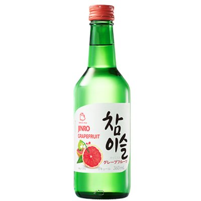 JINRO チャミスル グレープフルーツ 360ml 20本 眞露 焼酎 ケース販売 - 酒楽SHOP