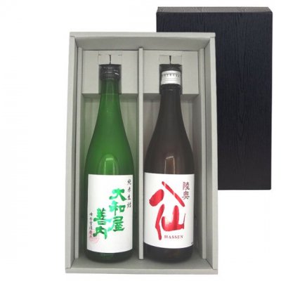 日本酒 純米酒 飲み比べセット「大和屋善内」「陸奥八仙」 720ml 2本