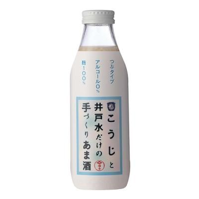 橘倉こうじと井戸水だけの手づくりあま酒 450g 瓶 20本 長野県 橘倉酒造 ノンアルコール・甘酒 ケース販売 - 酒楽ＳＨＯＰ