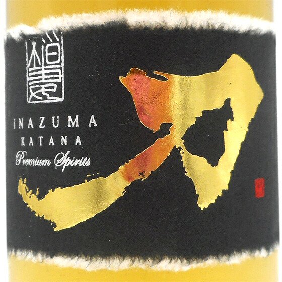 スピリッツ 刀 KATANA 稲妻 PREMIUM プレミアム 40度 500ml 化粧箱入り