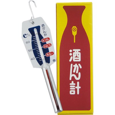 燗１８ 日本計量器 酒かん計 オリジナルグッズ 温度計 お燗 - 酒楽ＳＨＯＰ