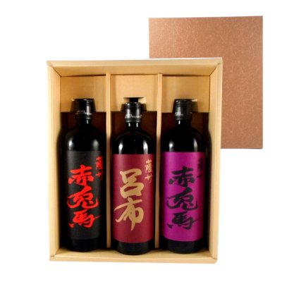 三国志 焼酎3本セット 芋＆麦焼酎 720ml 3本 薩州 赤兎馬＆呂布 鹿児島県 濱田酒造 焼酎 芋焼酎 麦焼酎 - 酒楽ＳＨＯＰ