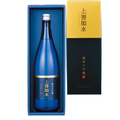 白瀧 上善如水 純米大吟醸 1800ml 新潟県 白瀧酒造 日本酒 - 酒楽ＳＨＯＰ