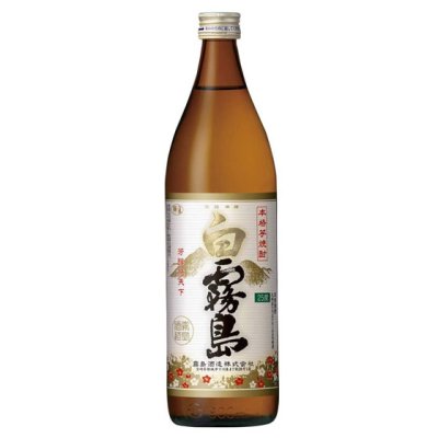 芋焼酎 白霧島（しろきりしま） 25度 900ml 瓶 宮崎県 霧島酒造 焼酎 - 酒楽ＳＨＯＰ